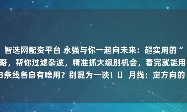 智选网配资平台 永强与你一起向未来：超实用的“日线 周线 月线共振”策略，帮你过滤杂波，精准抓大级别机会，看完就能用！先搞懂：3条线各自有啥用？别混为一谈！✅ 月线：定方向的“定海神针”比如看5月均线和10月均...